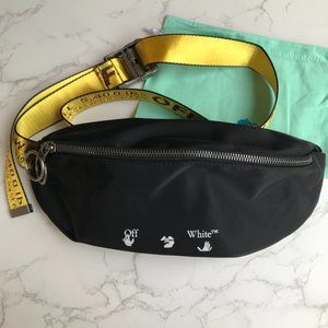 Off-White Crossbody Bag Black & Yellow